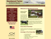 Tablet Screenshot of needwoodfarms.com